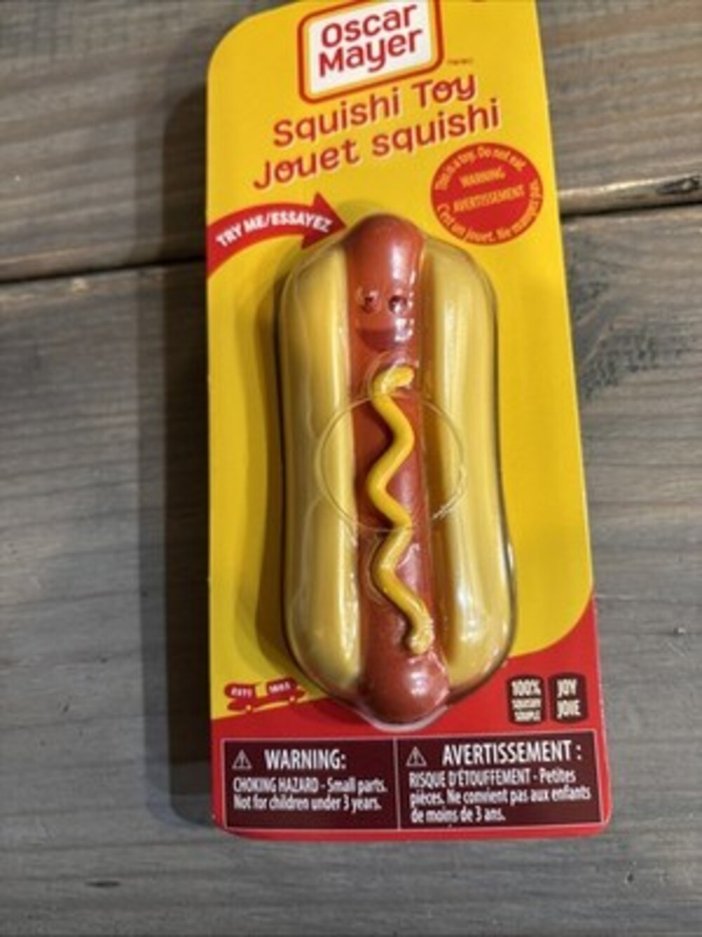 Rare Oscar Mayer Hot Dog Squishi Toy Funny Viral Tik Tok Toy NEW